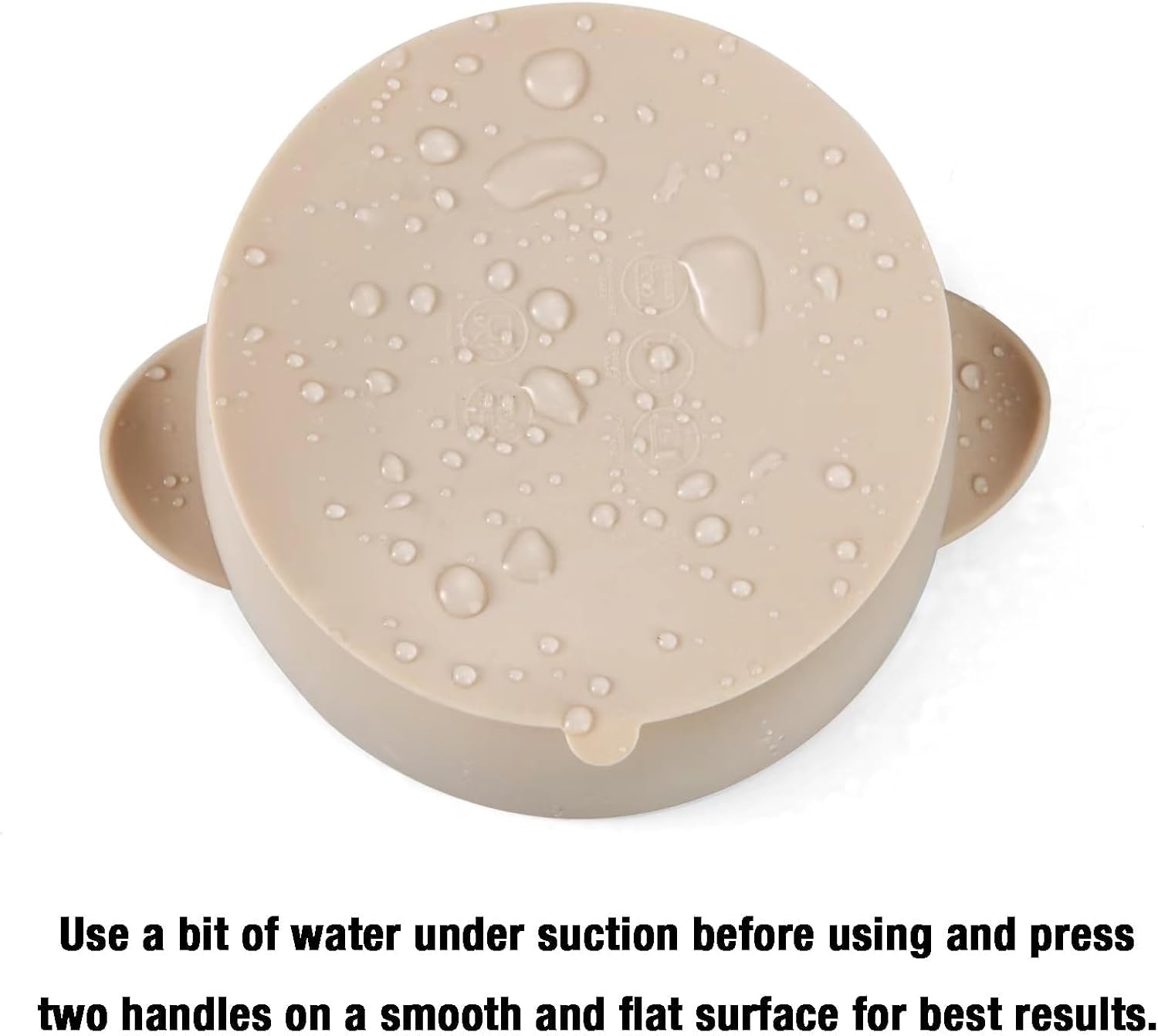 image:imagePandaEar 3 Pack Baby Bowls with Suction Stay Put Silicone Food Bowl for Babies Kids Toddlers Infants Food Grade Soft Safe BPAFree Silicone Brown Grey TanBrown Grey Tan