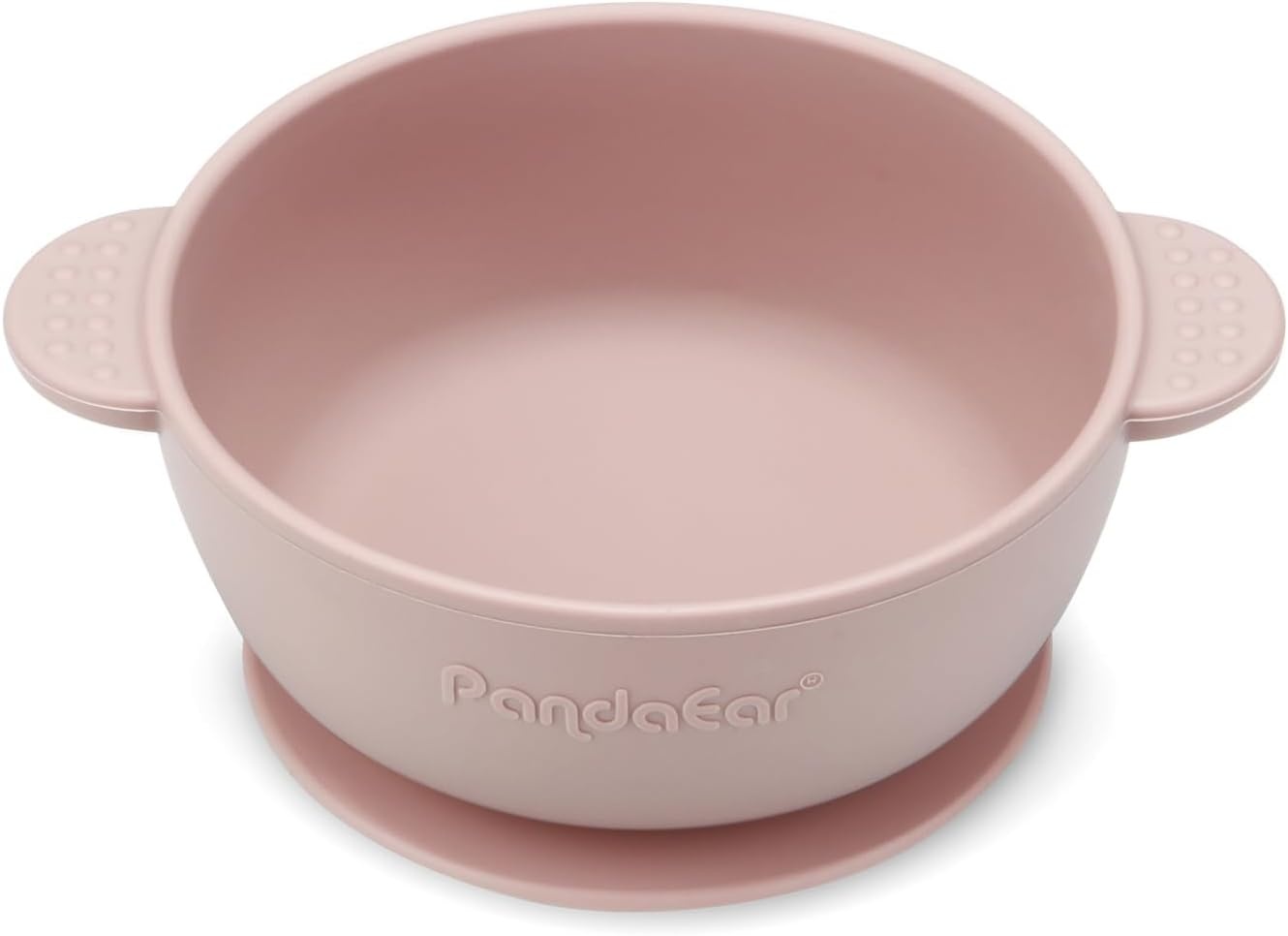 image:imagePandaEar 3 Pack Baby Bowls with Suction Stay Put Silicone Food Bowl for Babies Kids Toddlers Infants Food Grade Soft Safe BPAFree Silicone Brown Grey TanPink Green Light Tan