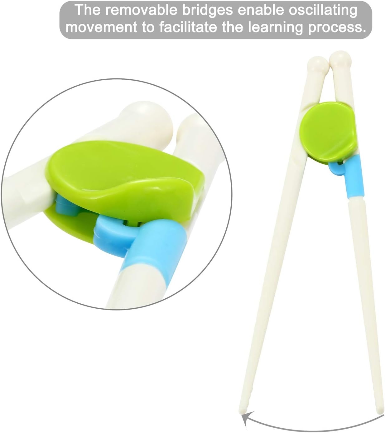 image:imagePandaEar 3 Pack Baby Bowls with Suction amp 2 Pairs Kids Training Chopsticks