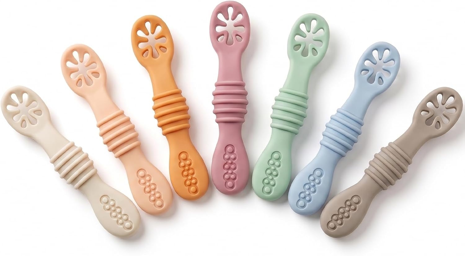 image:imagePandaEar 3 Pack Baby Bowls with Suction amp 7 Pack Baby Spoons