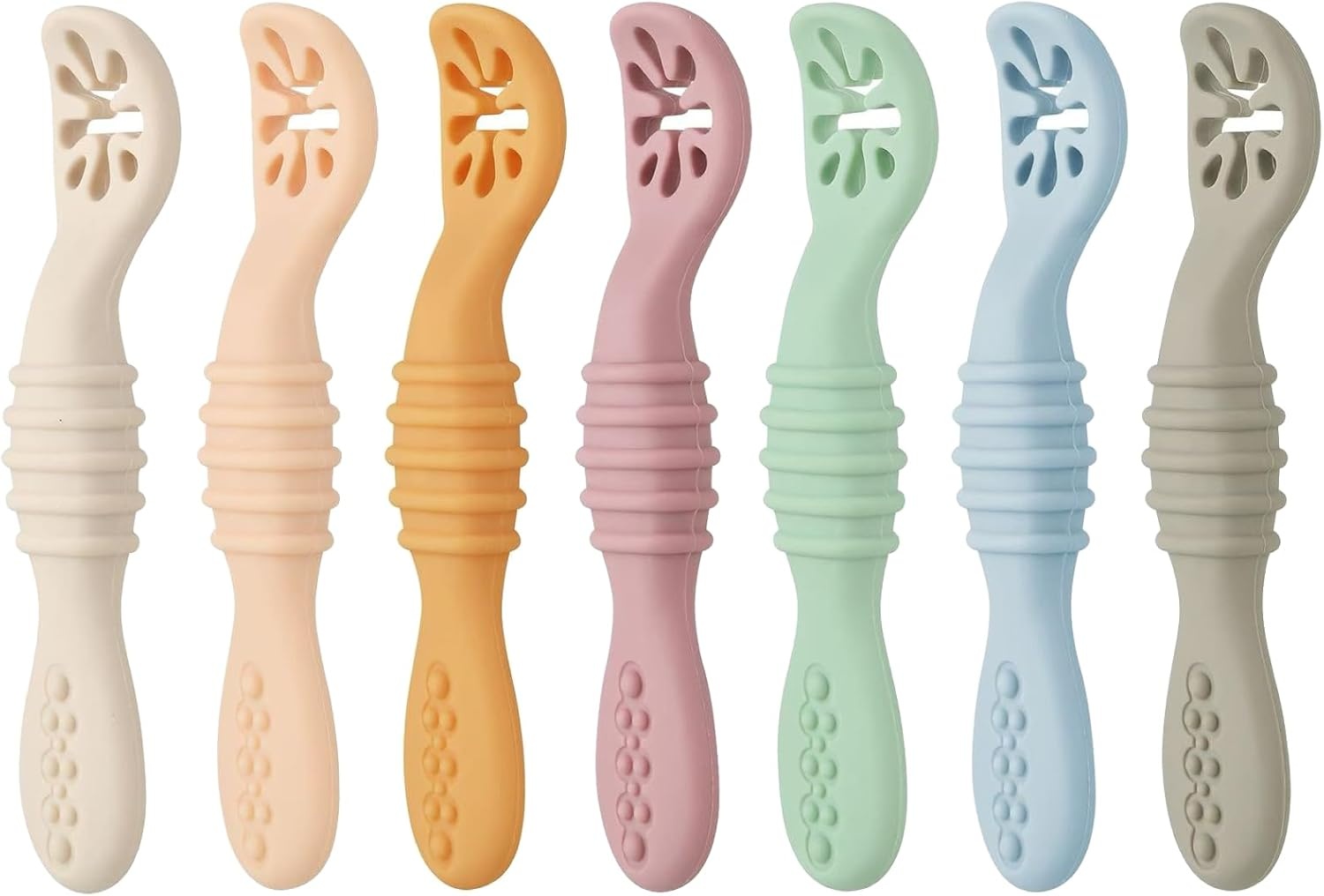image:imagePandaEar 3 Pack Baby Bowls with Suction amp 7 Pack Baby Spoons