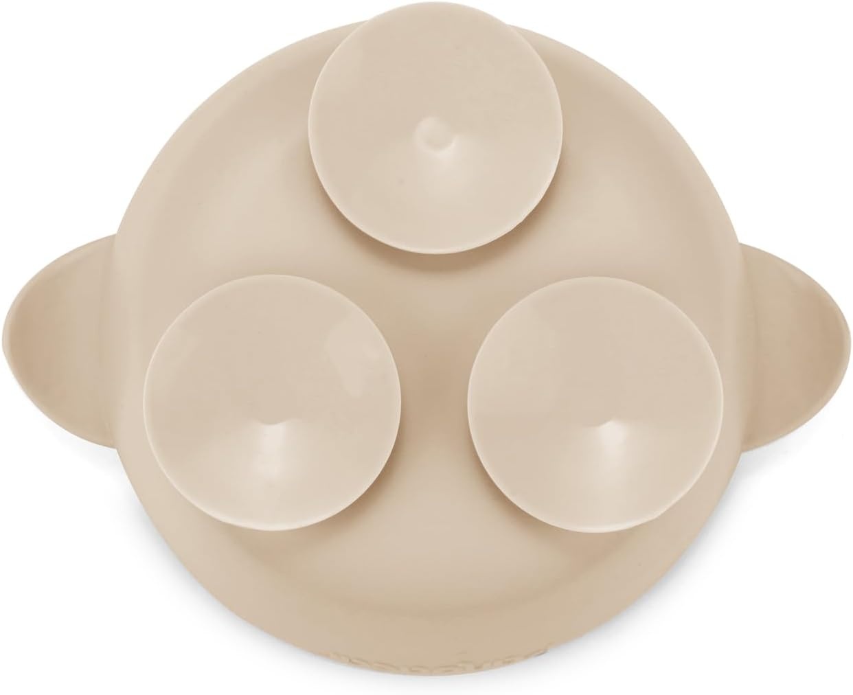 image:imagePandaEar 3 Pack Baby Suction Bowls Stay Put Silicone Food Bowl Babies Led Weaning Supplies for Kids Toddlers BPAFree BlueGreenBrown