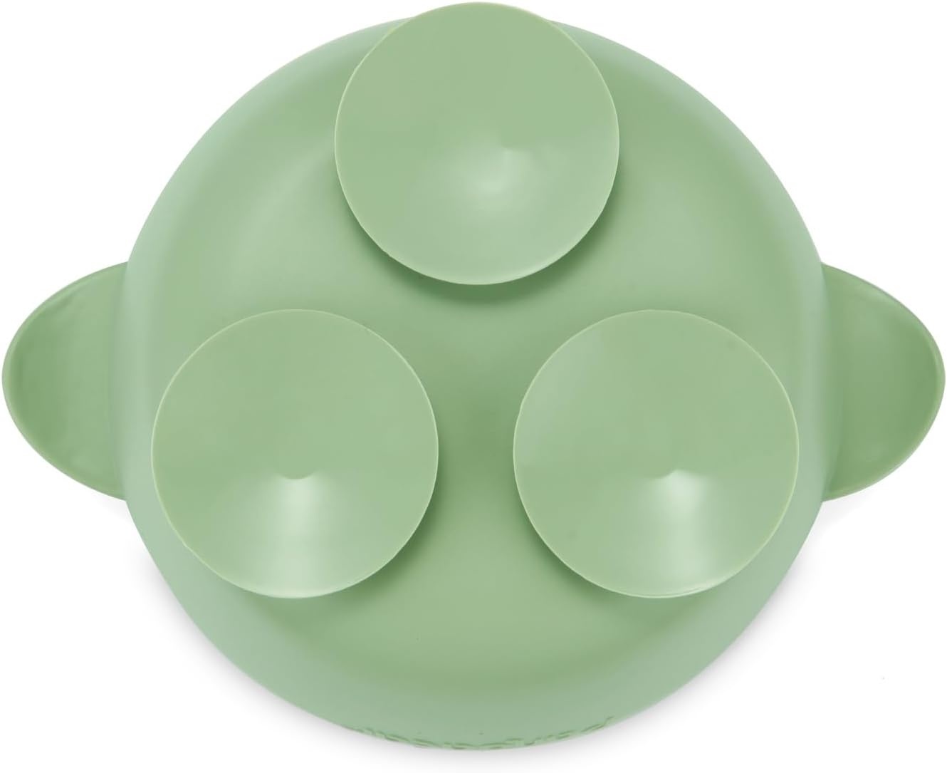 image:imagePandaEar 3 Pack Baby Suction Bowls Stay Put Silicone Food Bowl Babies Led Weaning Supplies for Kids Toddlers BPAFree BlueGreenBrown