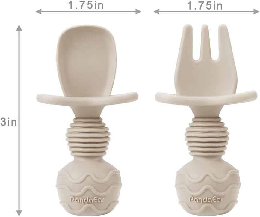 image:imagePandaEar Baby Bowls amp Baby Spoons and Fork