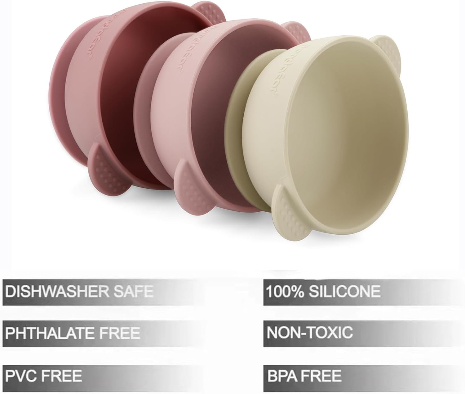 image:imagePandaEar Baby Bowls amp Baby Spoons and Fork