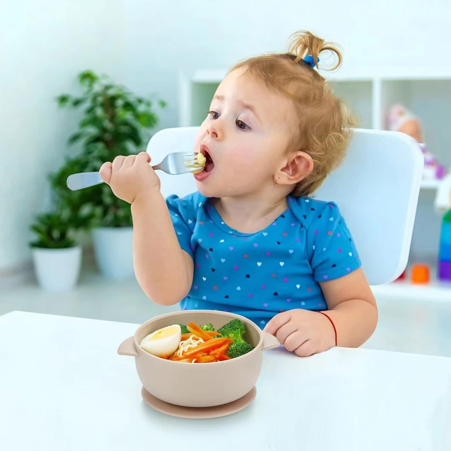 image:imagePandaEar Baby Bowls amp Pacifier Holder Case