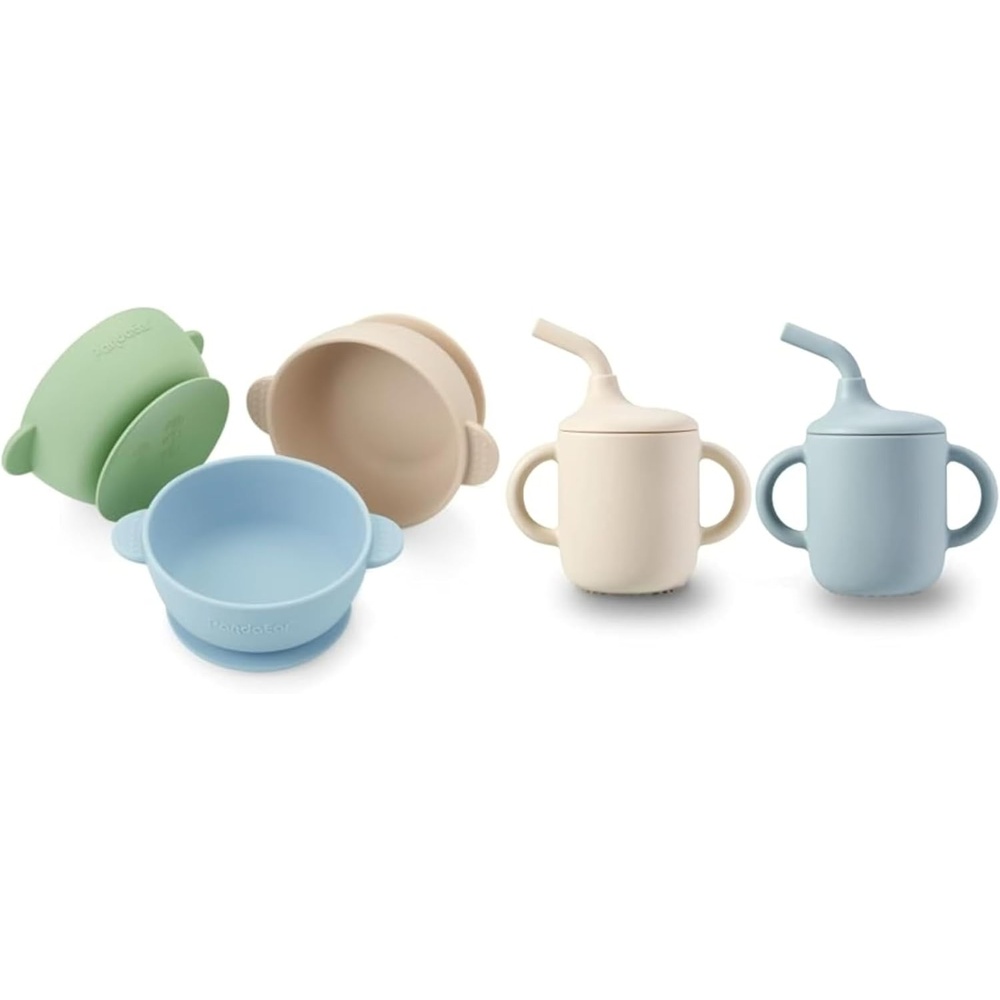 image:imagePandaEar 3 Pack Baby Bowls amp 2 Pack Cup
