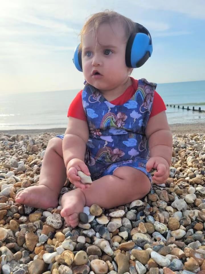image:imagePandaEar Baby Ear Protection Noise Cancelling HeadPhones Ages 03 Years Infant Hearing Protection Earmuffs BlueBlue