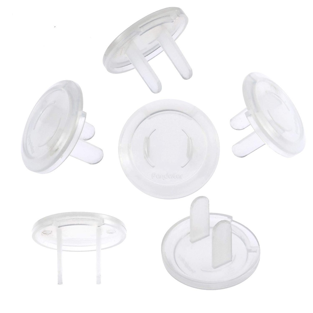 image:imagePandaEar 52 Pack Outlet Plug Covers Clear Child Safety ProtectorsClear