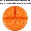 PandaEar 3 Pack Toddler Plates, Silicone Divided Suction Plate for Babies, BPA-Free 100% Food-Grade Silicone Unbreakable Baby Plate (Pink/Linen/Light Pink)(Orange)