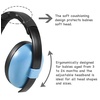 PandaEar Baby Ear Protection Noise Cancelling HeadPhones Ages 0-3 Years | Infant Hearing Protection Earmuffs -Blue(Blue)