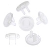 PandaEar 52 Pack Outlet Plug Covers, Clear Child Safety Protectors(Clear)