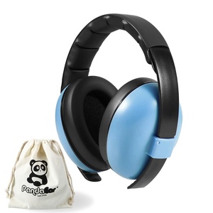 PandaEar Baby Ear Protection Noise Cancelling HeadPhones Ages 0-3 Years | Infant Hearing Protection Earmuffs -Blue(Blue)