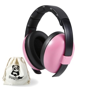 PandaEar Baby Ear Protection Noise Cancelling HeadPhones Ages 0-3 Years | Infant Hearing Protection Earmuffs -Blue(Pink)