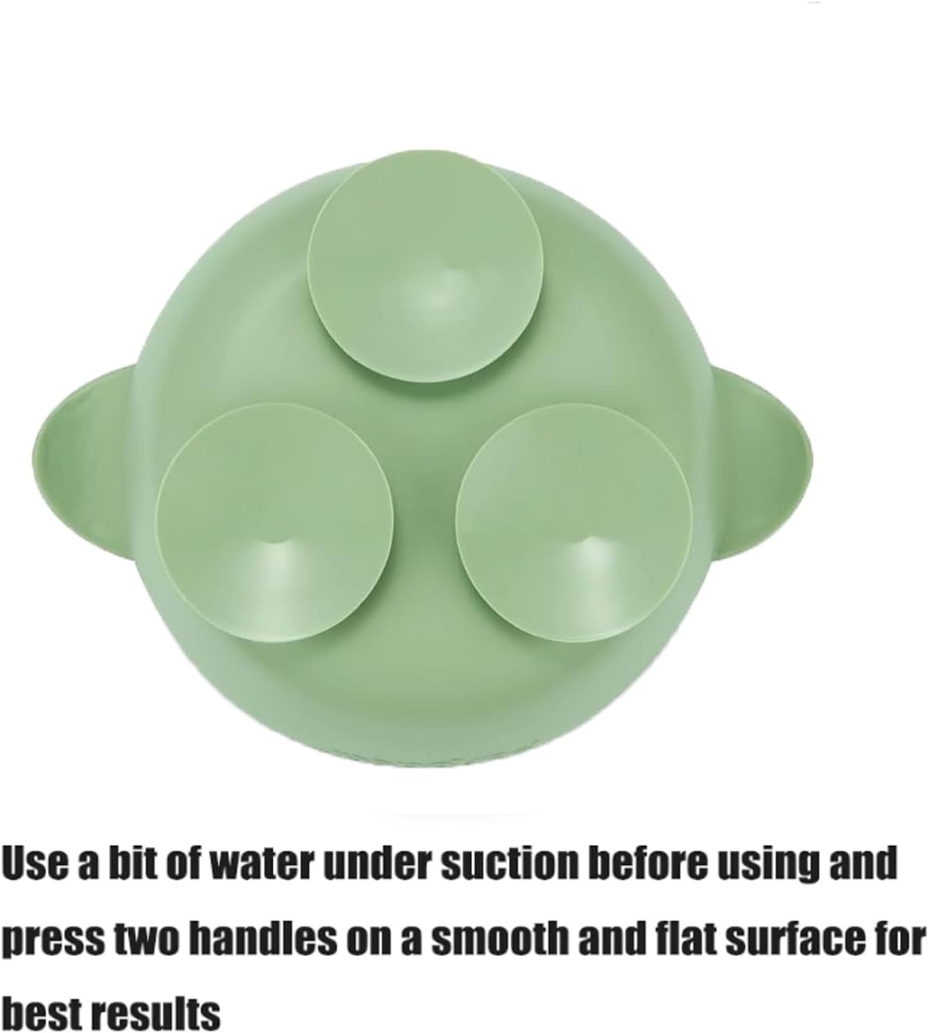 image:imagePandaEar 2 Pack Stainless Steel Baby Suction Bowls with Silicone Utensils