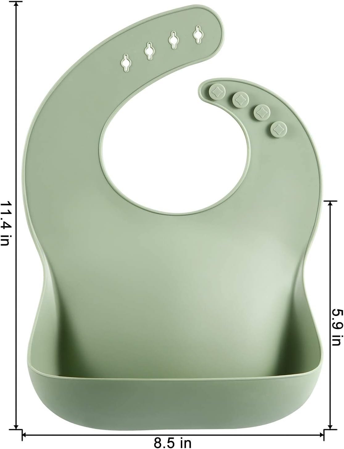 image:imagePandaEar 3 Pack Silicone Suction Baby Bowls amp Set of 3 Silicone Baby Bibs Waterproof Soft