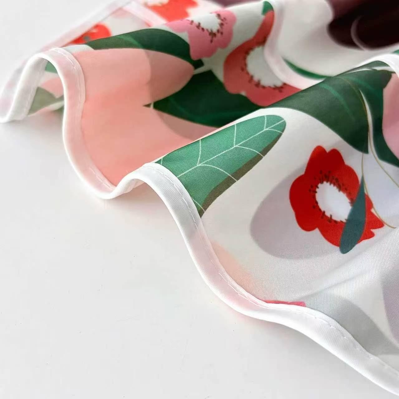 image:imagePandaEar 5 Pack Baby Long Sleeve Bibs Waterproof Full Sleeve Bib for Baby Infant Toddler 636 MonthsGreen