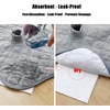 PandaEar 2 Pack Infant Car Seat Protector, Waterproof Piddle Pad for Babies(Grey)