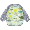 PandaEar (3 Pack Long Sleeve Bibs| Waterproof Full Sleeve Bib for Baby Infant Toddler 6-36 Months(Lizard)
