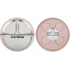 PandaEar 3 Pack Stainless Steel Baby Suction Plates With Lids(Pink/Linen/Light Pink)