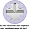PandaEar 3 Pack Stainless Steel Baby Suction Plates With Lids(Pink/Purple/Blue)