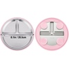 PandaEar 3 Pack Stainless Steel Baby Suction Plates With Lids(Pink/Purple/Blue)