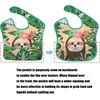 PandaEar 5 Pack Baby Bibs for Boys & Girls, Waterproof Adjustable Mealtime Bibs for Toddler 6-24 Months, Lightweight Soft(Green)