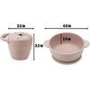 PandaEar 9 PCS Silicone Baby Feeding Set, Suction Plate & Utensils(Pink)