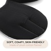 PandaEar Baby Bath Pad, Soft Infant Bath Seat Cushion for Sink & Tub(Black)