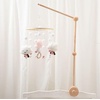 PandaEar Baby Crib Mobile Arm, Beech Wood Mobile Holder with Clamp