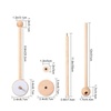 PandaEar Baby Crib Mobile Arm, Beech Wood Mobile Holder with Clamp