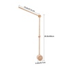 PandaEar Baby Crib Mobile Arm, Beech Wood Mobile Holder with Clamp