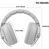 PandaEar Baby Ear Muffs, 2-in-1 Baby Ear Protection Noise Cancelling Headphones Ages 0-3 Years, Infant Hearing Protection(Grey)