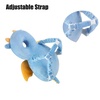 PandaEar Baby Head Protection Backpack, Toddler Walking Head Protector(Blue)