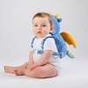 PandaEar Baby Head Protection Backpack, Toddler Walking Head Protector(Blue)