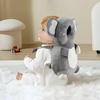 PandaEar Baby Head Protection Backpack, Toddler Walking Head Protector(Koala Grey)