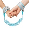 PandaEar Anti Lost Wrist Link, Toddler Kids Safety Wristband Leash, Blue(Blue)