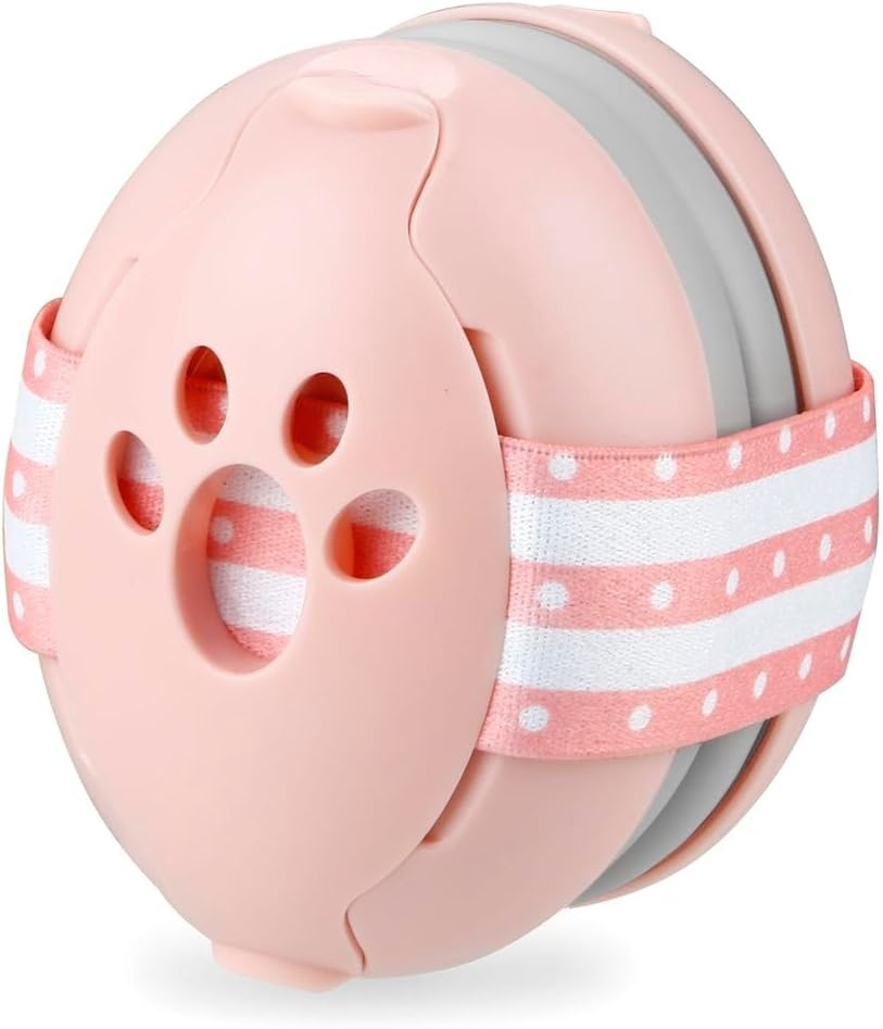 image:imagePandaEar Baby Ear Protection Noise Cancelling Headphones for Babies Noise Reduction Earmuffs for Infant and ToddlersPink