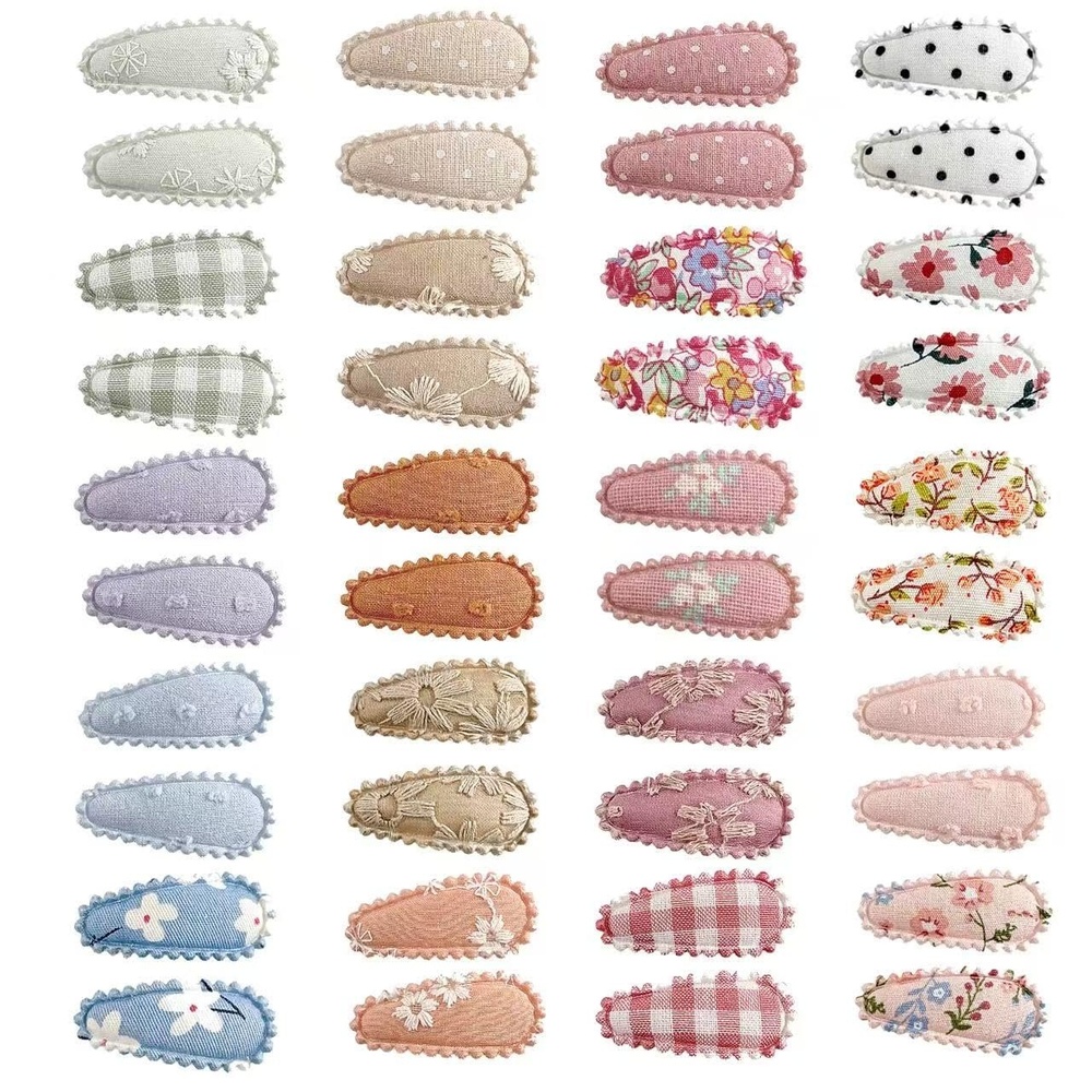 image:imagePandaEar 40 Pcs Baby Hair Clips Toddler Snap Hair Clips for Girls 15