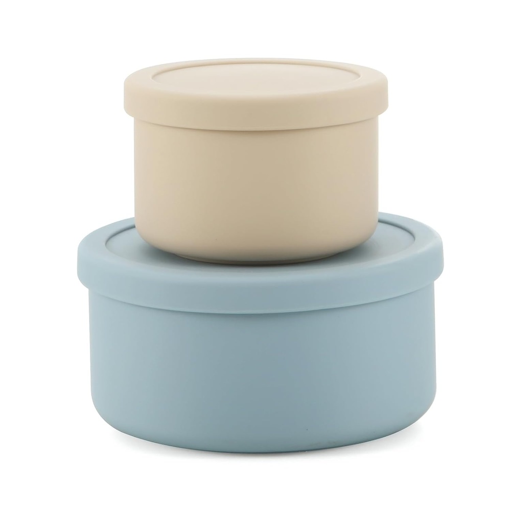 image:imagePandaEar Silicone Baby Food Containers Toddler Snack Cups BPA Free