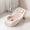 PandaEar Baby Bath Support, Foldable Infant Bathtub for Newborn Babies 0-6 Months, Soft Sink Baby Bath Tub (Pink)(Pink)