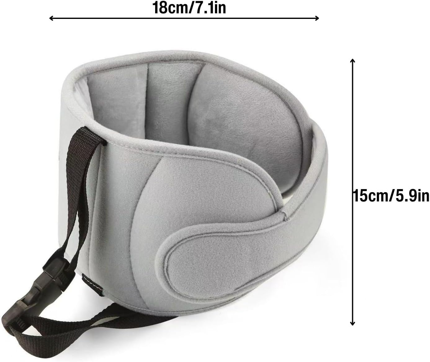 image:imagePandaEar Car Seat Toddler Head Support Adjustable Baby Carseat Head Holder Strap for Car Seat Stroller Soft Neck Relief Band for Kids Infants Comfortable Travel Sleep