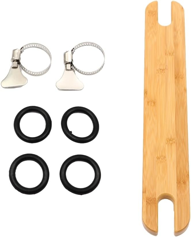 image:imagePandaEar High Chair Footrest for IKEA Antilop Bamboo Adjustable Footrest