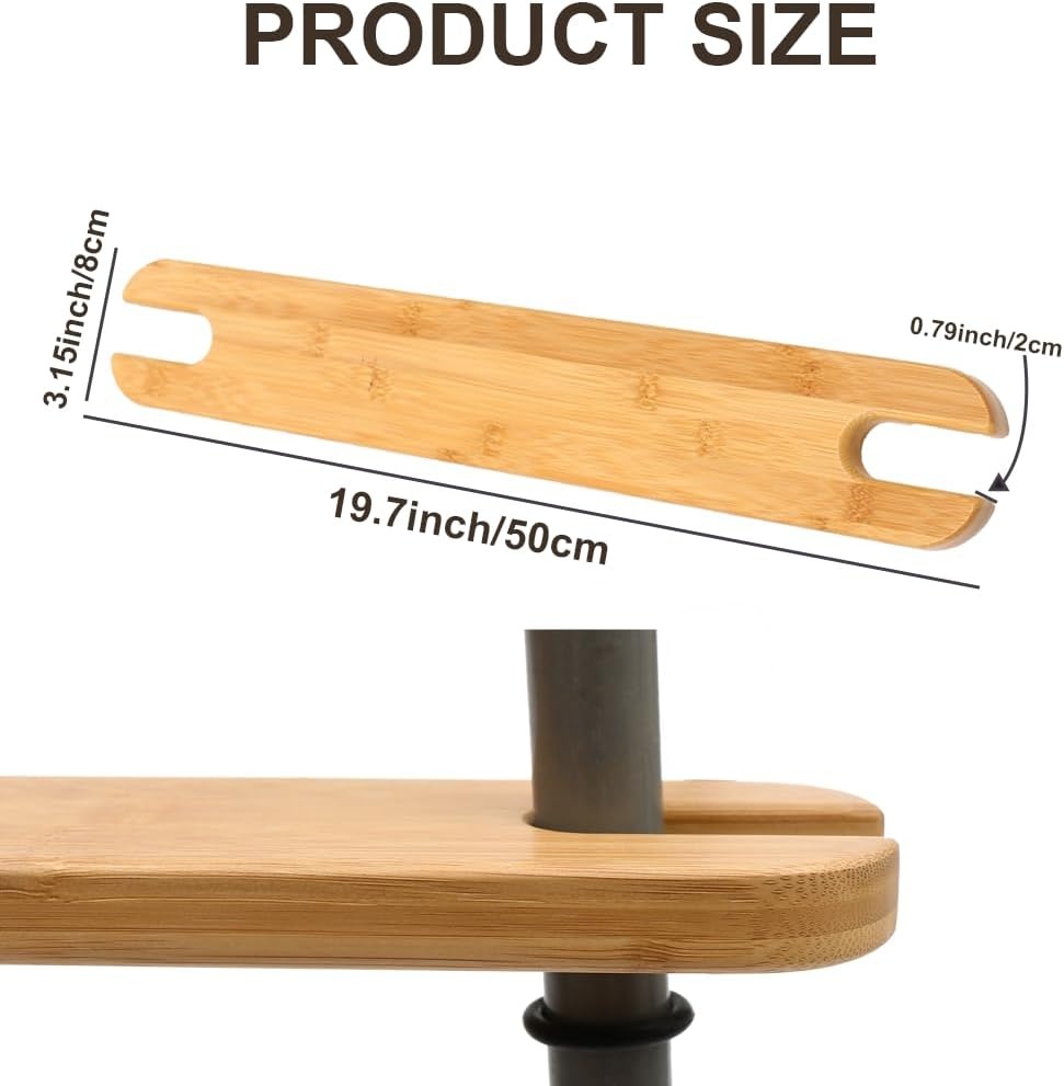 image:imagePandaEar High Chair Footrest for IKEA Antilop Bamboo Adjustable Footrest