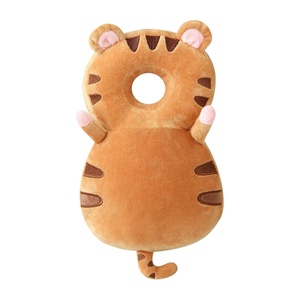 PandaEar Baby Head Protection Backpack Toddler Adjustable Walking Head Protector, Head Protection Backpack Wear Safety Pad for Falling Crawling and Walking (Yellow)(Tiger(Yellow))